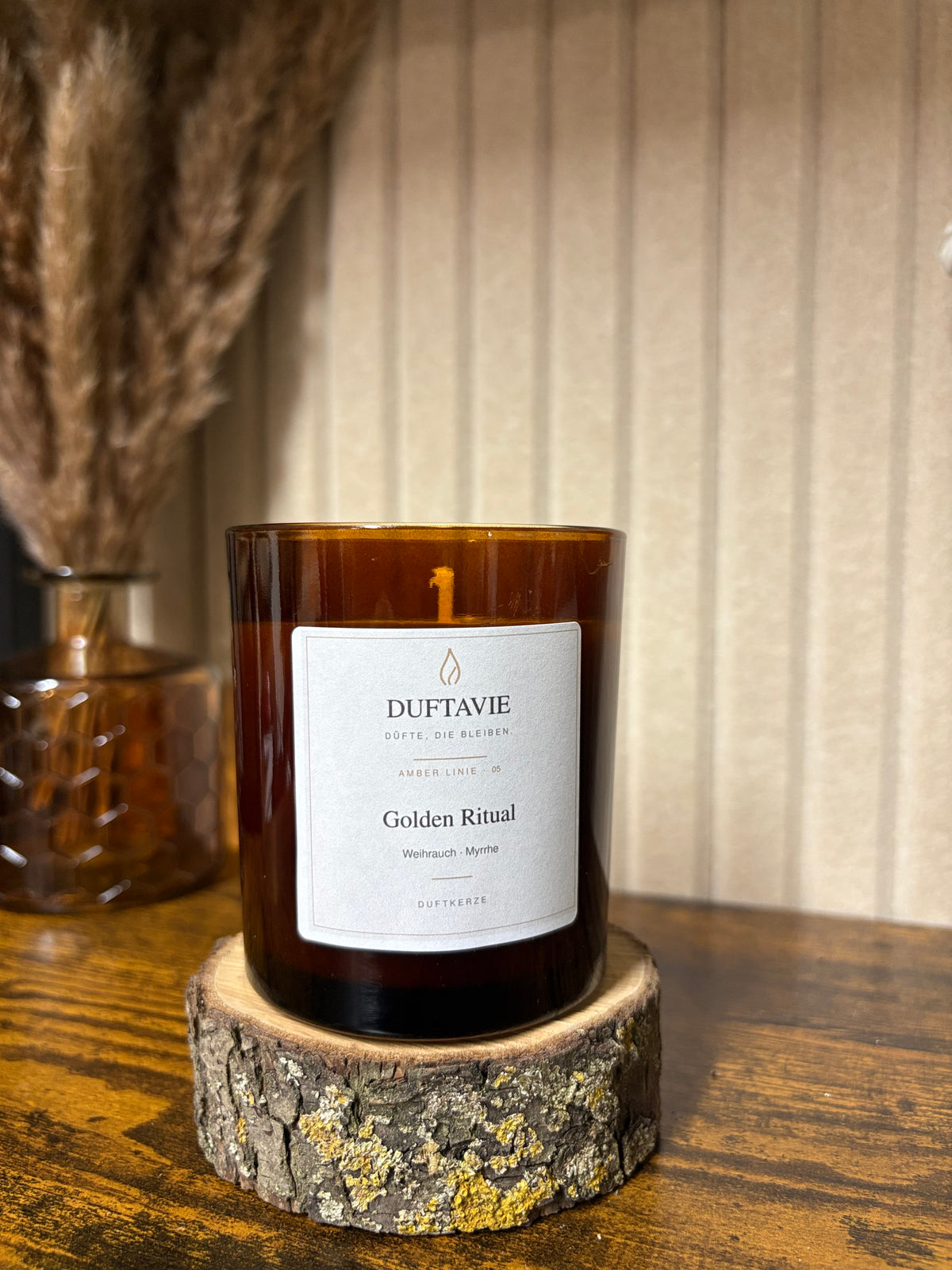 Golden Ritual – Duftkerze mit Weihrauch und Myrrhe