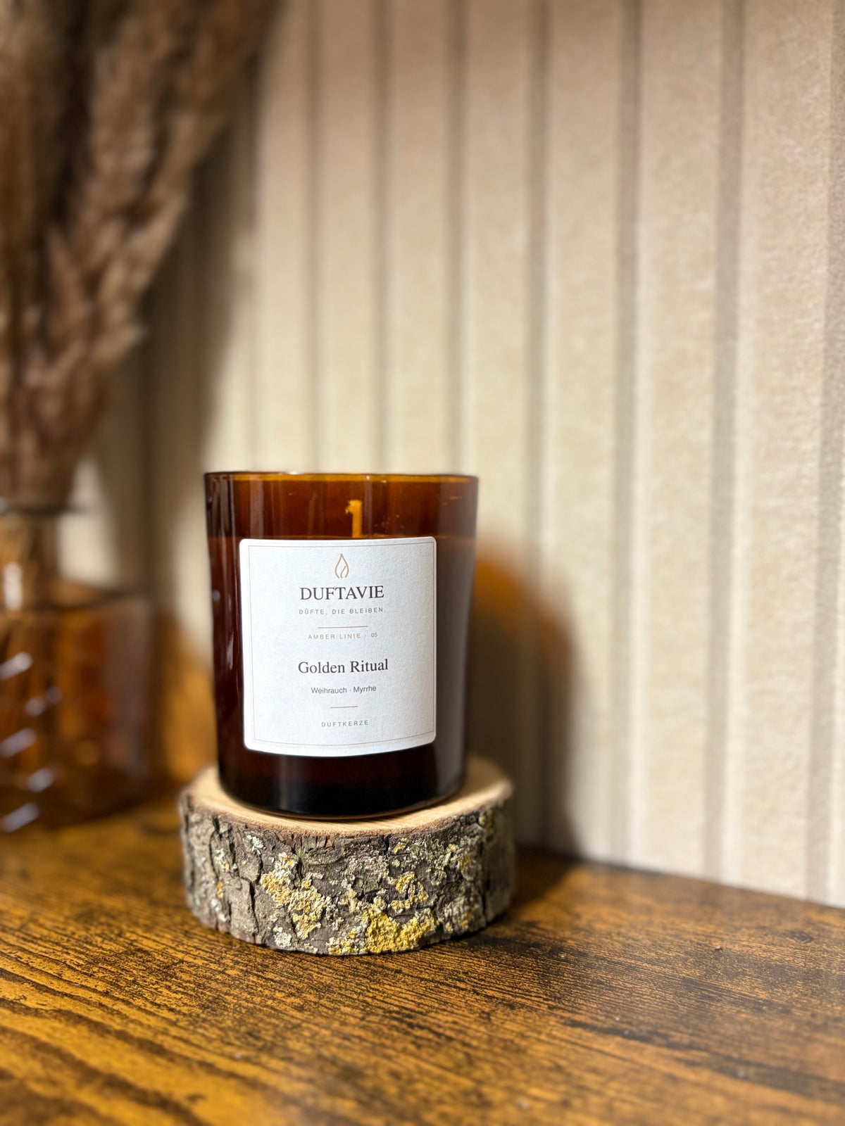 Golden Ritual – Duftkerze mit Weihrauch und Myrrhe