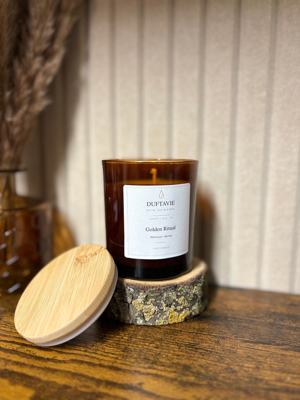 Golden Ritual – Duftkerze mit Weihrauch und Myrrhe